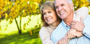 Older Couple Smiling